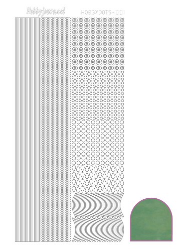Hobbydots sticker - Mirror - Apple