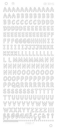 Alphabet Platinum - Goud