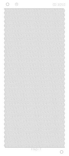 Zig-zag lijnen Platinum - Goud