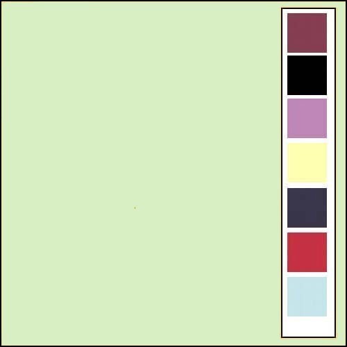 Linnenkarton - Oplegkaartjes - Licht groen