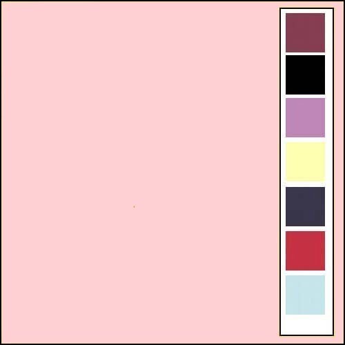 Linnenkarton - Oplegkaartjes - Licht roze