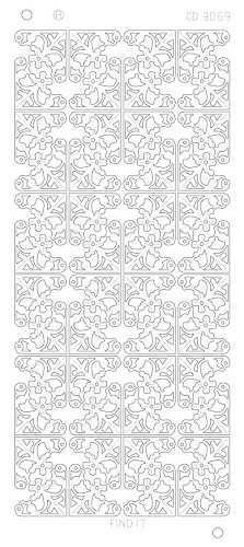 Flower Corners Platinum - Zilver