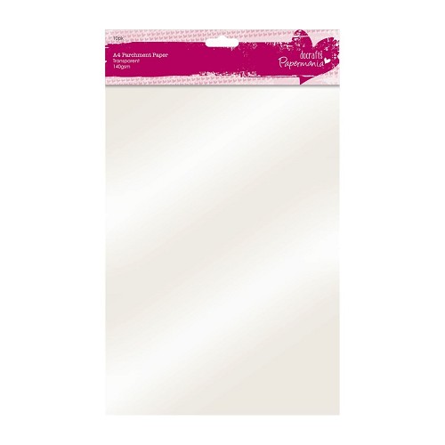 A4 Parchment Paper (10pk) - Transparent