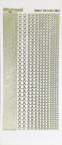 Shiny Details - Stars - Goud