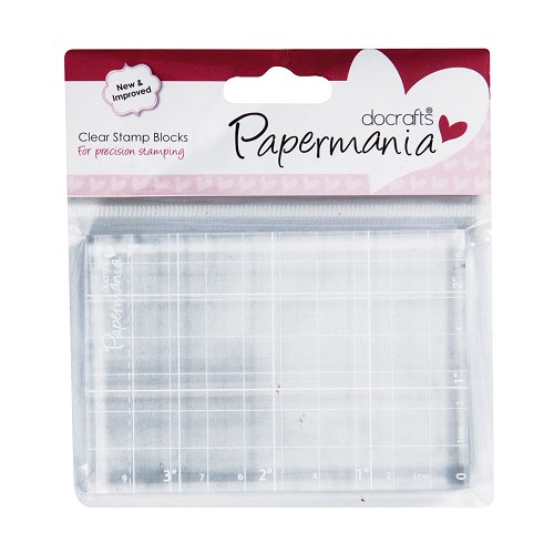Clear Stamp Block - 2.75 x 4