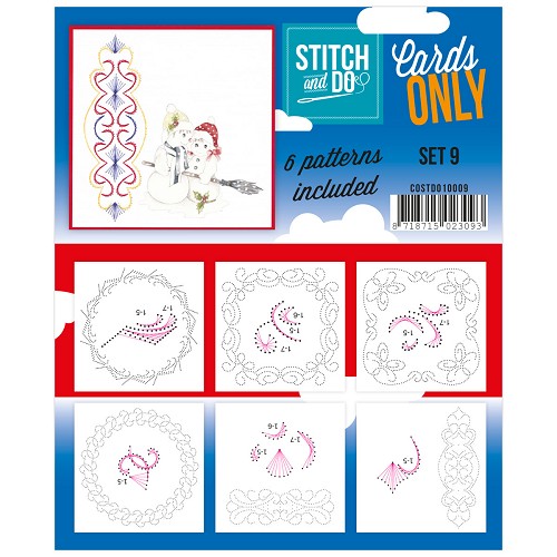 Stitch & Do - Cards only - set 9