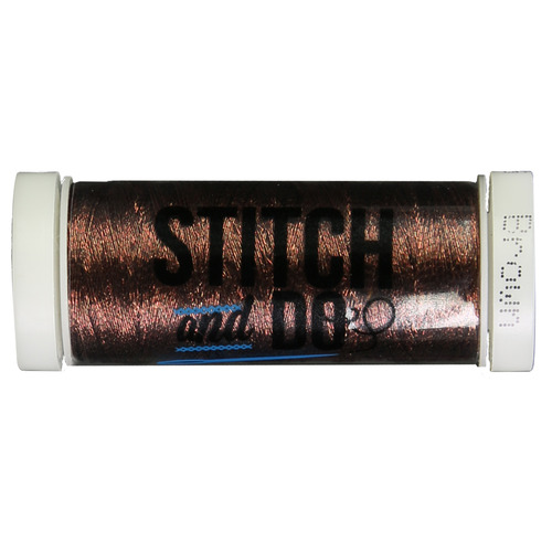 Stitch & Do 200 m - Hobbydots - Brown