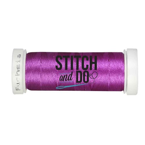 Stitch & Do 200 m - Linnen - Fuchsiapaars