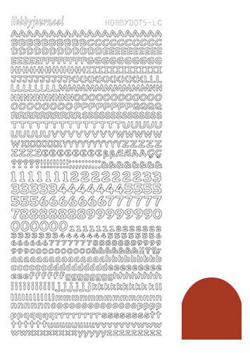 Hobbydots - Christmas Red