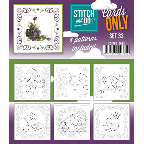 Cards only stitch 33