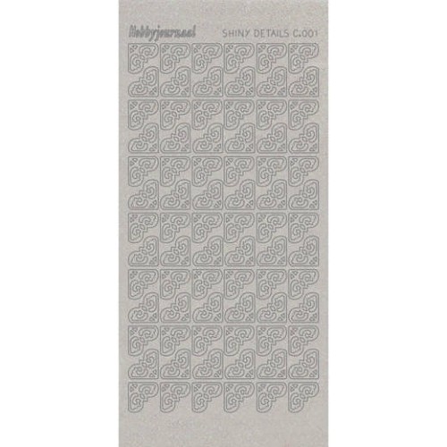 Shiny Details Corners 1 - Zilver