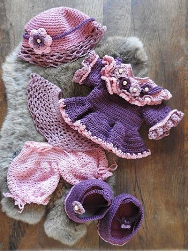 Funny Bunny Basic Kledingset Rose