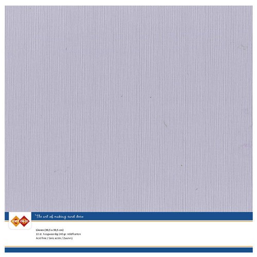 Linnenkarton - 30,5 x 30,5 - muisgrijs