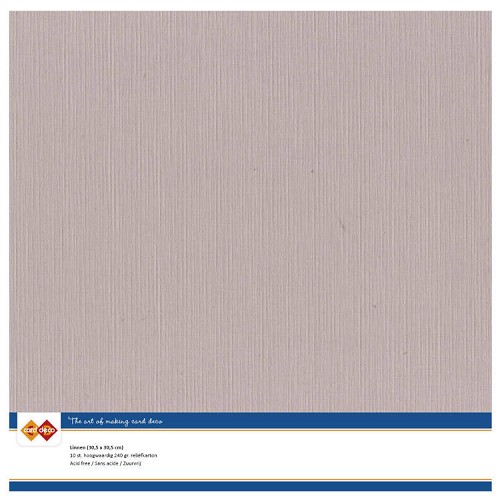 Linnenkarton - 30,5 x 30,5 - schelproze