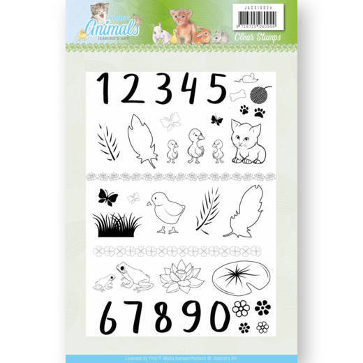 Clear Stamps - Jeanine's Art - Young Animals