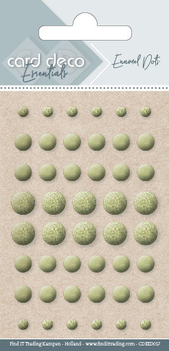 Card Deco Essentials - Enamel Dots Gold