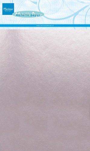 Marianne D Decoratie Metallic papier 5vl - Lichtroze CA3139 A5 (09-19)