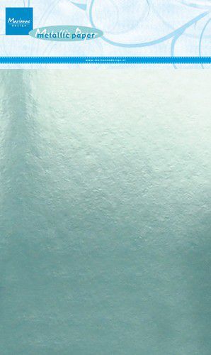 Marianne D Decoratie Metallic papier 5vl - Mint CA3140 A5 (09-19)