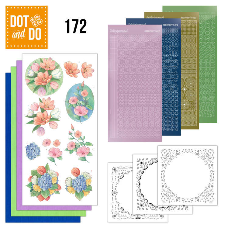 Dot and Do 172 - Aquarel Tulpen en meer 