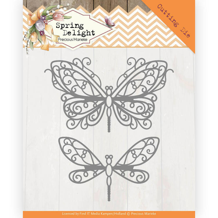 Dies - Precious Marieke - Spring Delight - Spring Butterfly