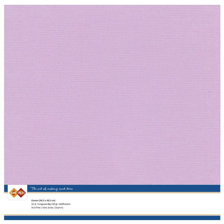 Linen Cardstock - SC - Amethyst