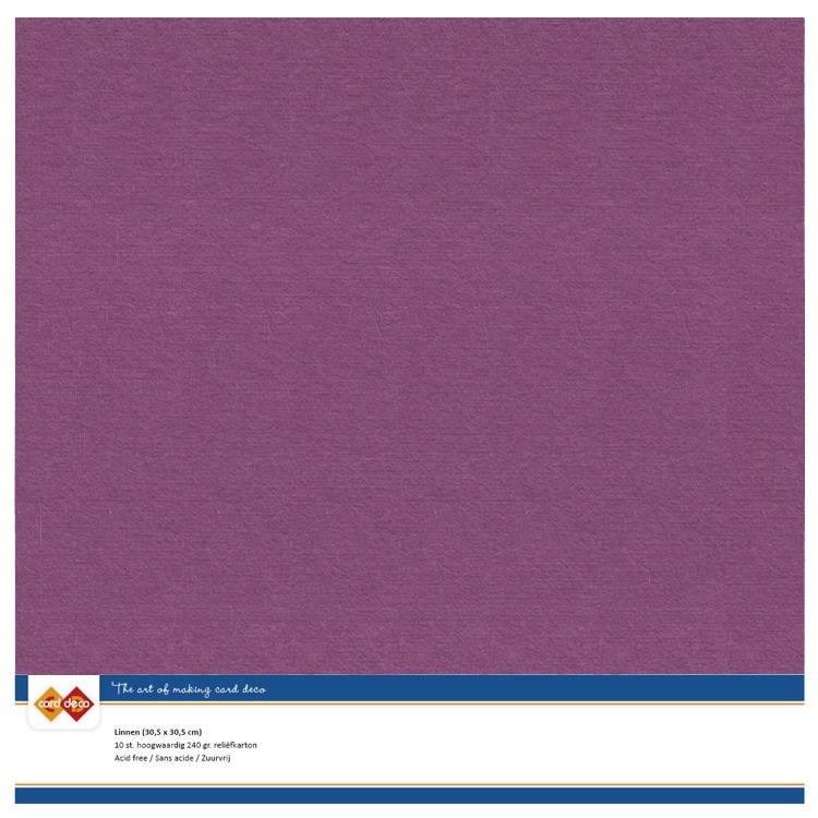 Linen Cardstock - SC - Azalea Pink