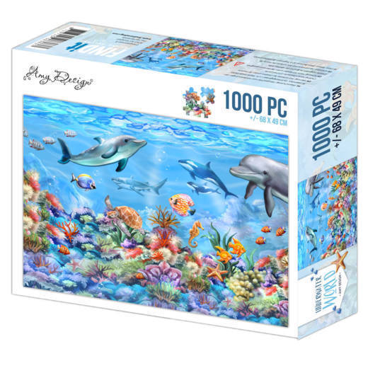 Jigsaw puzzle 1000 pc - Amy Design - Underwater World