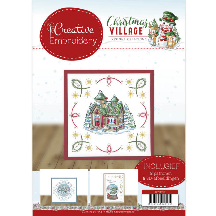 Creative Embroidery 16 - Yvonne Creations - Christmas Village