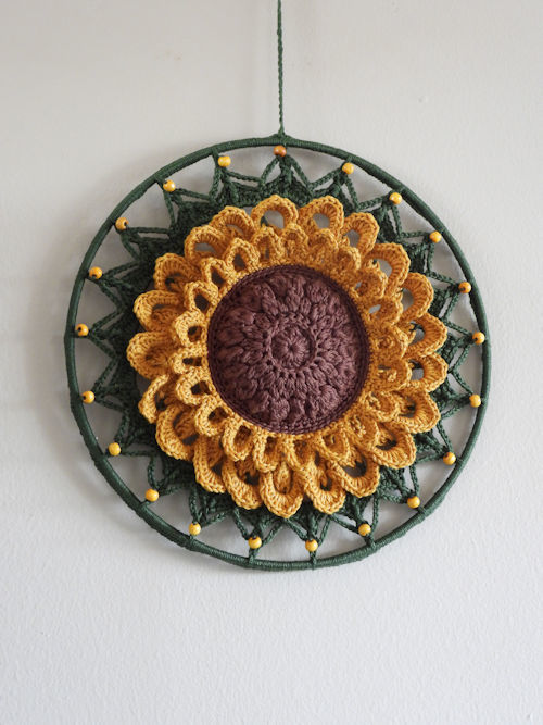 Funny Haakpaketten Mandala Sunflower