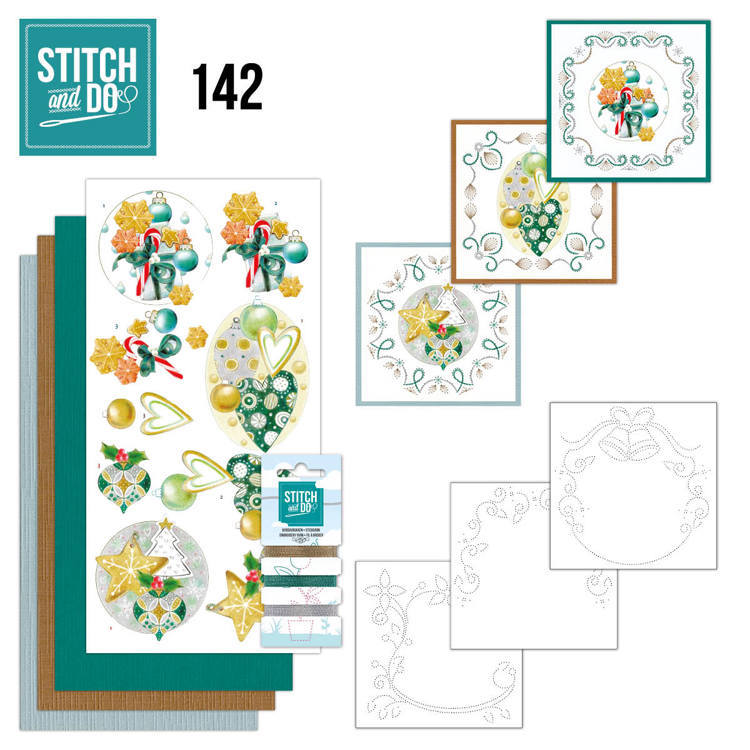 Stitch and Do 142 - Jeanine's Art - Christmas Baubles
