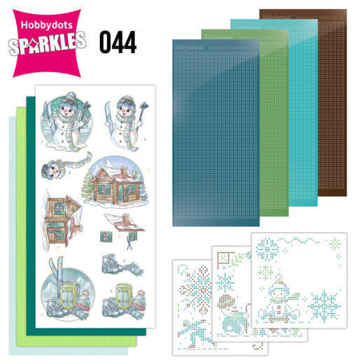 Sparkles Set 44 - Yvonne Creations - Wintertime - Ski