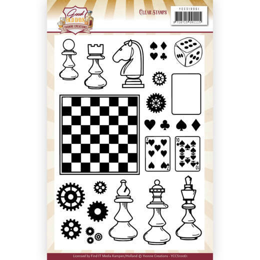 Clear Stamps - Yvonne Creations - Good old day's