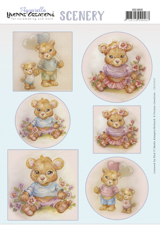 Scenery - Yvonne Creations - Aquarella - Baby