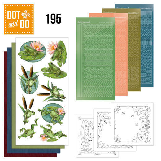 Dot and Do 195 - Amy Design - Friendly Frogs 