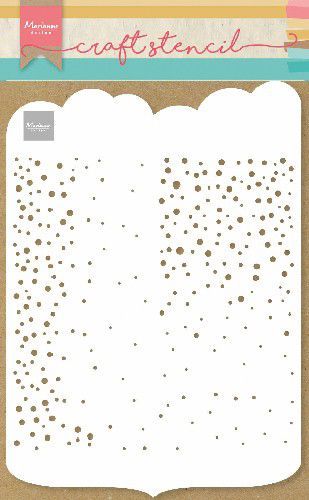 Marianne D Craft Stencil - A4 - Slimline Stippen PS8081  (02-21)