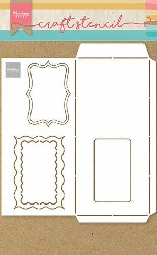 Marianne D Craft Stencil - A4 - Slimline envelop PS8079  (02-21)