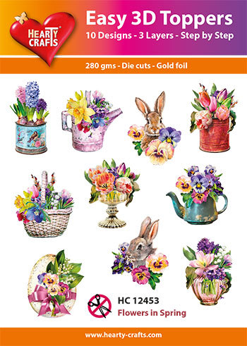 Easy 3D Designs pakket Flowers in Spring