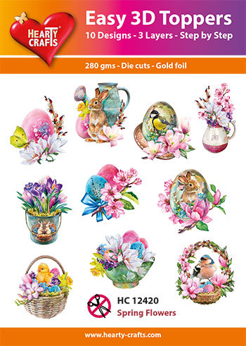 Easy 3D Designs pakket Spring Flowers