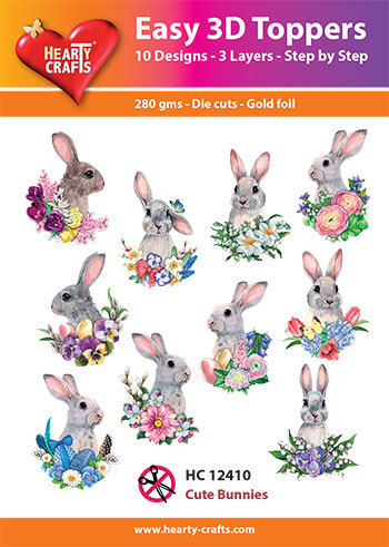 Easy 3D Designs pakket Cute Bunnies