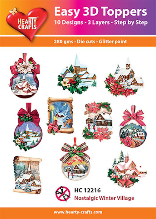 Easy 3D Designs pakket Nostalgic Winter Village