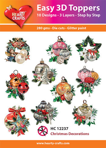 Easy 3D Designs pakket Christmas Decorations