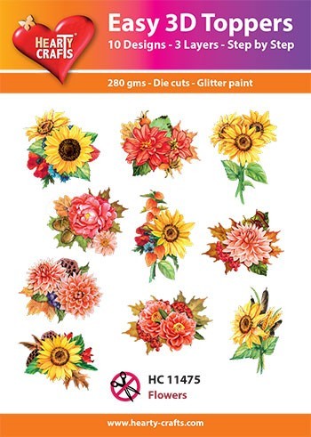 Easy 3D Designs pakket Flowers