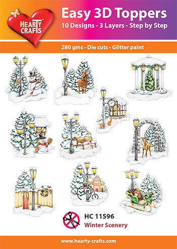 Easy 3D Designs pakket Winter Scenery