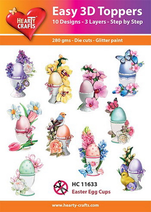 Easy 3D Designs pakket Easter Egg Cups