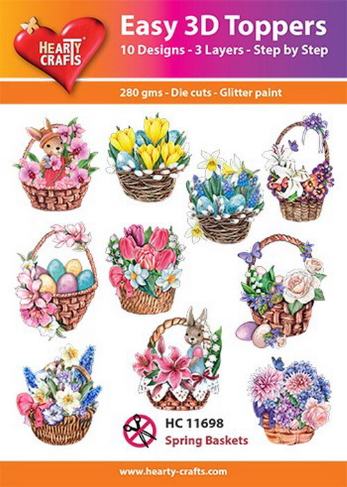 Easy 3D Designs pakket Spring Baskets