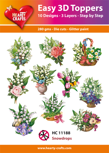 Easy 3D Designs pakket Snowdrops
