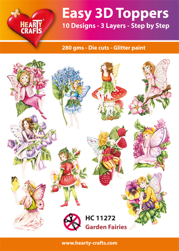 Easy 3D Designs pakket Garden Fairies