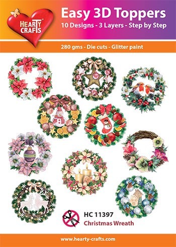 Easy 3D Designs pakket Christmas Wreath
