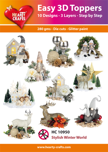 Easy 3D Designs pakket Stylish winter world