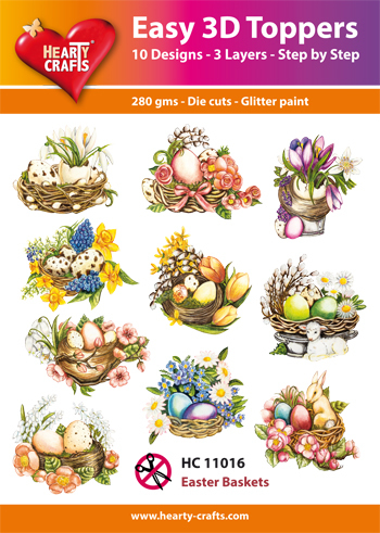 Easy 3D Designs pakket Easter Baskets